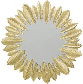 Feather Dress zrkadlo zlaté o49cm