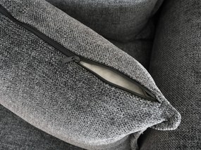 Pohovka dvojsedačka Medio (sivá + čierna). Akcia -20%. Vlastná spoľahlivá doprava až k Vám domov. 1136914