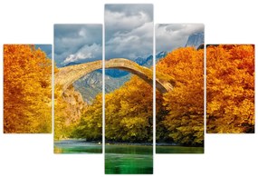 Obraz - Konitsa most (150x105 cm)