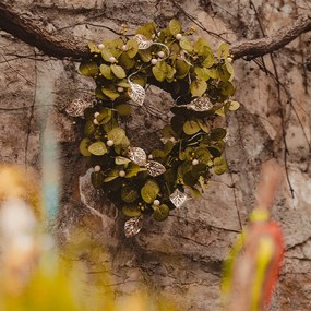 DECOLED Veniec, priemer 40 cm, šírka 12 cm