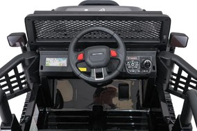 Elektrické autíčko Jeep BEAST 4x4 čierne