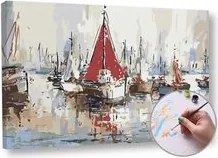 Maľovanie podľa čísel LODE – nízka náročnosť