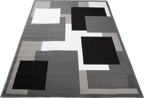 TA Koberec T968A DARK GRAY CHEAP PP CRM Sivý Obdĺžnikový Rozmer: 80x150 cm