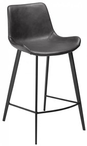 HYPE ČALÚNENÁ BAROVÁ STOLIČKA vintage grey/black