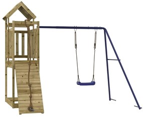 Vonkajšia súprava na hranie impregnovaná borovica
