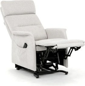 Polohovacie kreslo béžové, elektrické TV-L8960 CRM2
