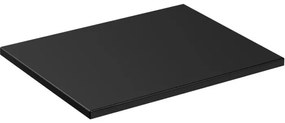 Závěsná skříňka Casad s deskou a umyvadlem 60 cm černá