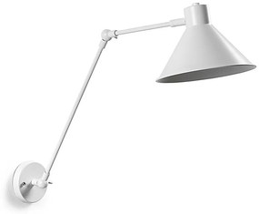 Biele nástenné svietidlo Dione – Kave Home