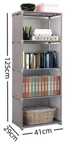 Detský DIY regál s motívom medvedíkov 4 police