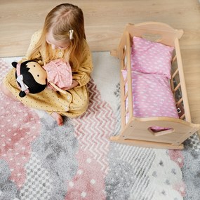 Ayyildiz koberce DOPREDAJ: 80x150 cm Detský kusový koberec Bambi 820 pink - 80x150 cm