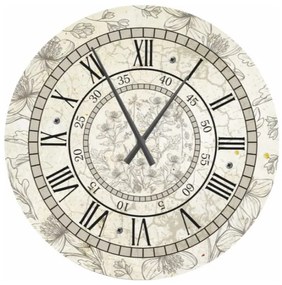 Vintage nástenné hodiny Soft, priemer 80 cm