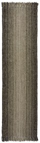 Flair Rugs, Behúň Mottle Jute Ombre Grey, 60x230, šedá, chodba / predsieň