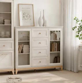 Dizajnová komoda DANNA 140 cm kašmír