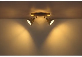 Globo 15366Z-2 - Bodové svietidlo GÜNTHER 2xE27/60W/230V