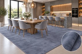 Koberec Plush GREY rozmery koberec: 60x100 cm
