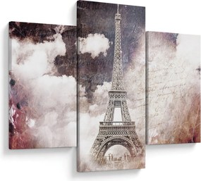 Obraz - Eiffelova veža, Paríž, Francúzsko (90x60 cm)