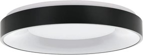 Eglo 55802 - LED Stmievateľné stropné svietidlo 4xLED/8,1W/230V pr. 48 cm čierna+DO