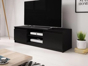 TV stolík Ziziko, Farby: dub sonoma / dub sonoma + biela, Osvetlenie: osvetlenie LED biele
