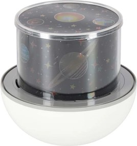 KIK LED nočné svetlo a hviezdny projektor Sob s diaľkovým ovládaním a USB napájaním