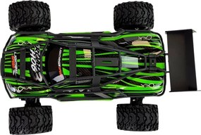 LEAN Toys Off-Road diaľkovo ovládaný zelený 2.4G 1:18 35 km/h ovládanie rýchlosti