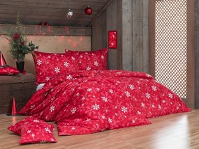 Matejovský Posteľné obliečky Vločky Deluxe 140x220/70x90 cm