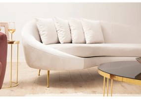 Krémová pohovka 255 cm Eses – Artie