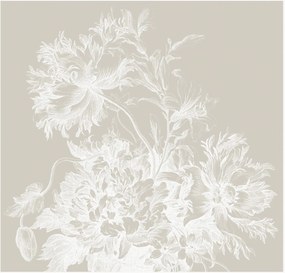 Vliesová tapeta Engraved Flowers