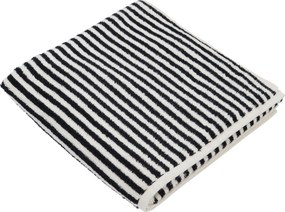 XXXLutz UTERÁK, 70/140 cm, čierna, écru Dieter Knoll - Kúpeľňový textil - 006792016003