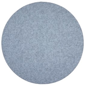 Vopi koberce Kusový koberec Quick step šedý kruh - 160x160 (priemer) kruh cm