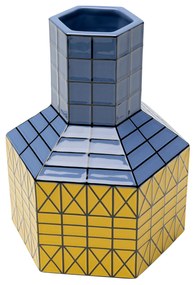 Magic váza modro-žltá 23 cm