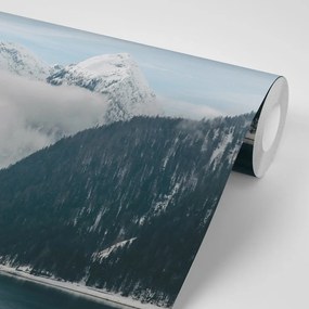 Samolepiaca fototapeta zimná krajina - 150x100