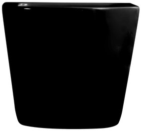Cerano Fizo, keramický závesný bidet 490x360x370 mm, čierna lesklá, CER-CER-417398