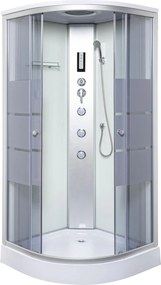 Novoterm Hydromasážny box NV-Sali WH 89x89 cm