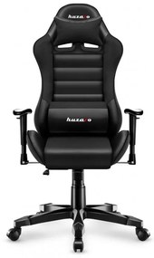 Ergonomické čierne herné kreslo pre teenegerov