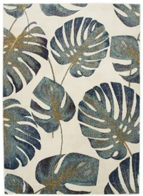 Koberec Emily 2918A Monstera lístie krémový
