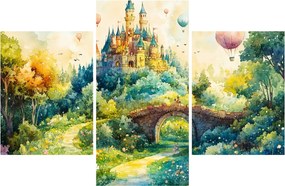 Obraz - Rozprávkový zámok (90x60 cm)