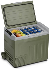 Klarstein PolarForce 37l kompresorový chladiaci box| LCD panel, osvetlenie, off-road, ochrana batérie, 12V/230V