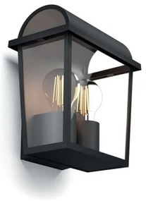 Philips 17235/30/PN - Vonkajšie nástenné svietidlo HARVEST 2xE27/42W/230V IP44