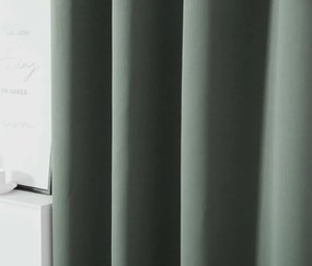 Sivozelený záves OXFORD 140x250 cm Zavesenie: Riasiaca páska