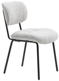 Svetlosivá jedálenská stolička Buffalo – Unique Furniture