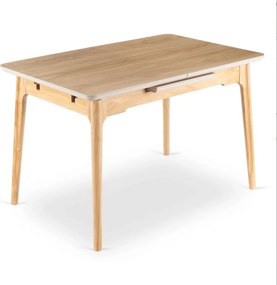 Keramický stôl ADAMO 138-178 cm dub