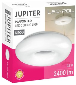 Moderné svietidlo LED-POL ORO JUPITER 32W DW ORO26013