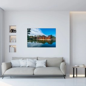 Obraz - Chrám Byodo-in, Japonsko (90x60 cm)