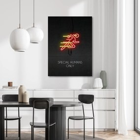 Gario Obraz na plátne Neónové rýchlo - Rubiant Rozmery: 40 x 60 cm