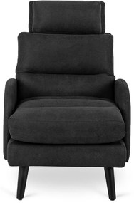 PROXIMA.store - Sklápacie kreslo HENRY FARBA: čierna