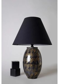 Stolná lampa RAMZES 1xE27/40W/230V čierna