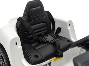 Ramiz Porsche Spyder RS 718 Biele športové auto