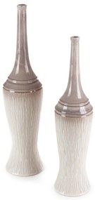 KERAMICKÁ VÁZA ROSINA (01) (fi) 16X66 CM VIACFAREBNÁ