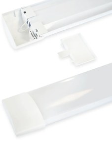LED svietidlo Batten, 1x LED 18w, 4000k, w, (60 cm)