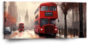 Sablio Obraz Londýn Double-decker 1 - 110x50 cm